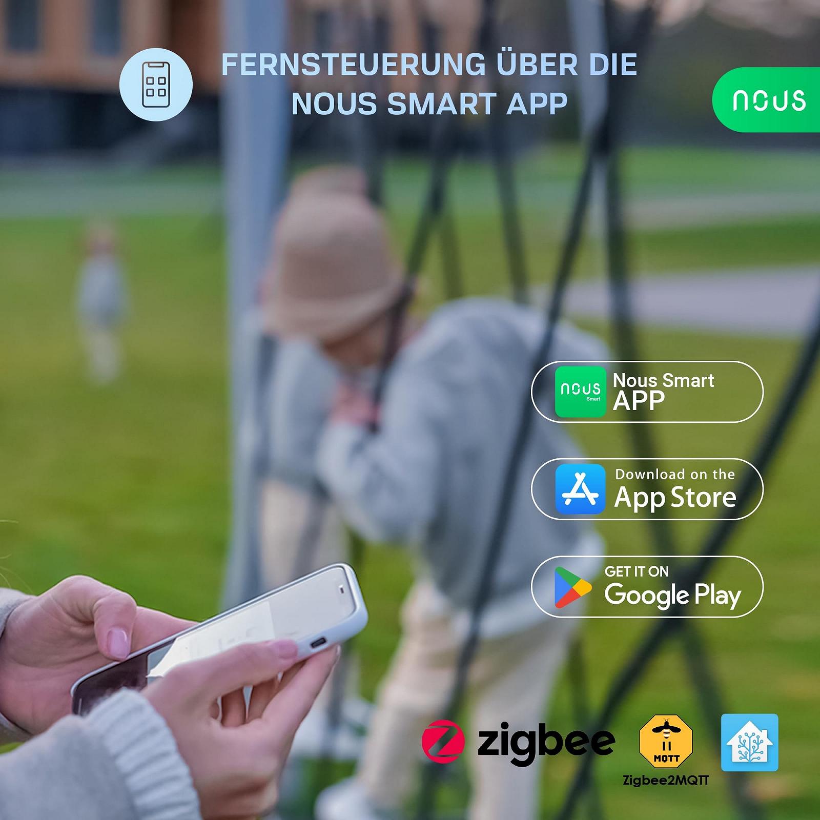 Кран для води NOUS LZ3 ZigBee Таймер MQTT, фото №4