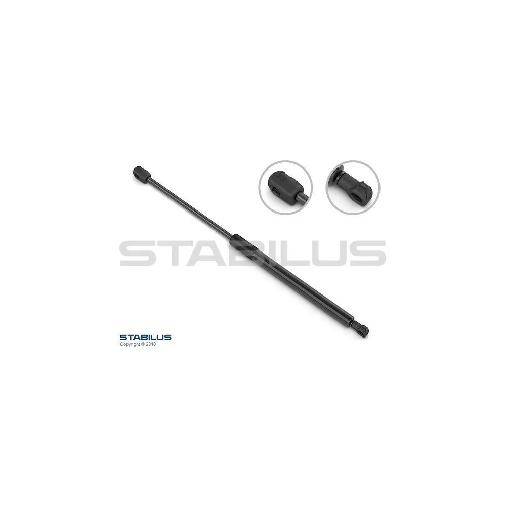 Газова пружина багажника STABILUS 016823 LIFT-O-MAT для VW, з обох сторін, фото №2