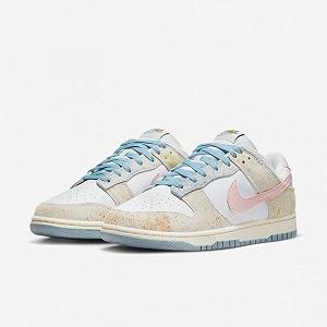 Кроссовки NIKE DUNK LOW PINK BLUE GOLD 44 synthetic.ua - Фото 1