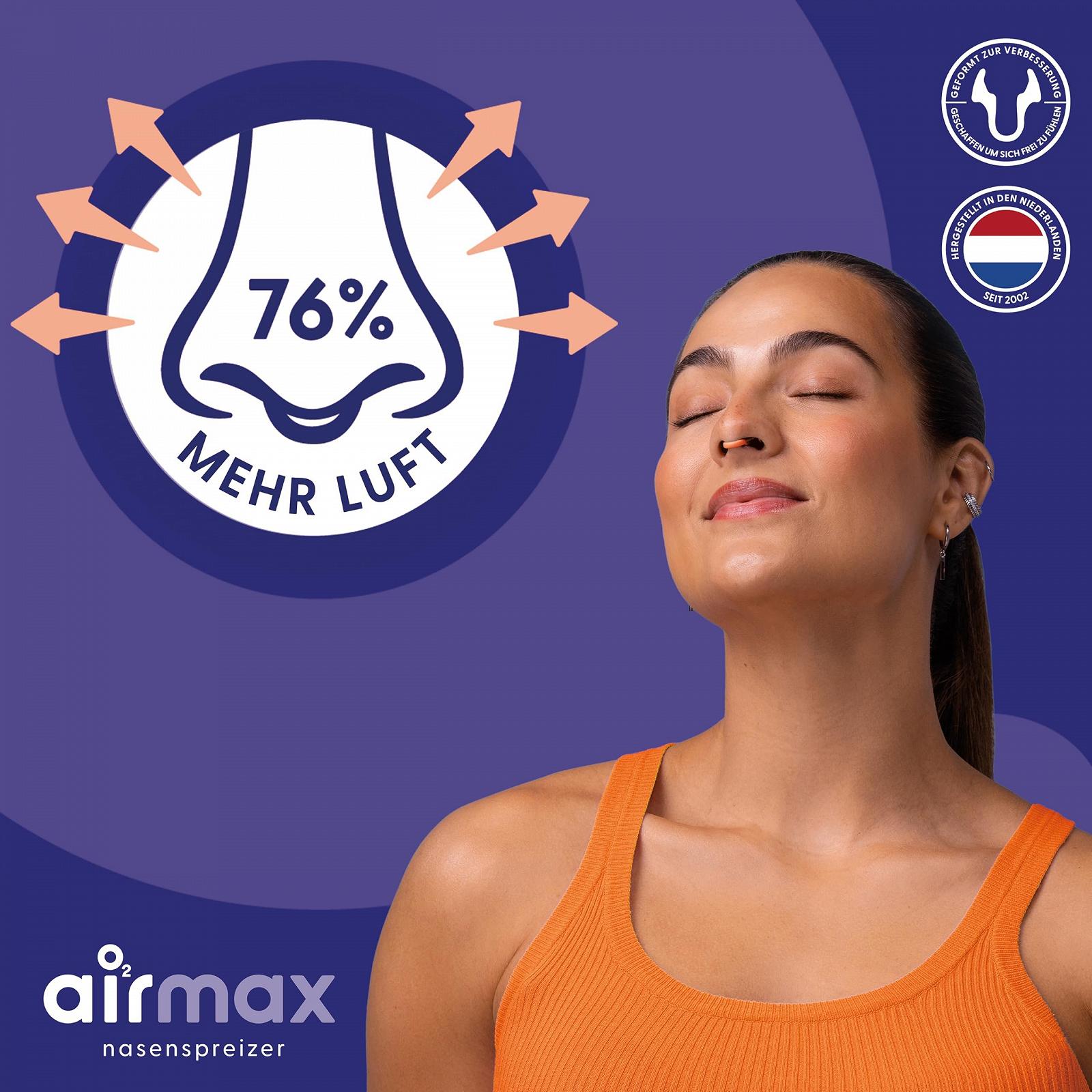 Розширювач для носа Airmax / 2 шт / Помаранчевий, фото №2