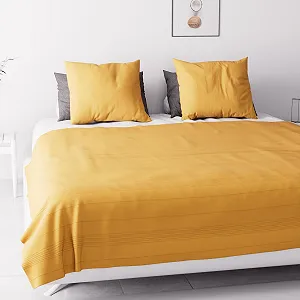 Покривало Soleil d'ocre Adele Polycoton Жовтий, 220 x 240 см synthetic.ua - Фото 1