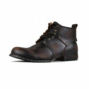 Ботинки COWSDELLA Retro Chukka Кожаные CD-6015-2-Retro Коричневый - Фото 1