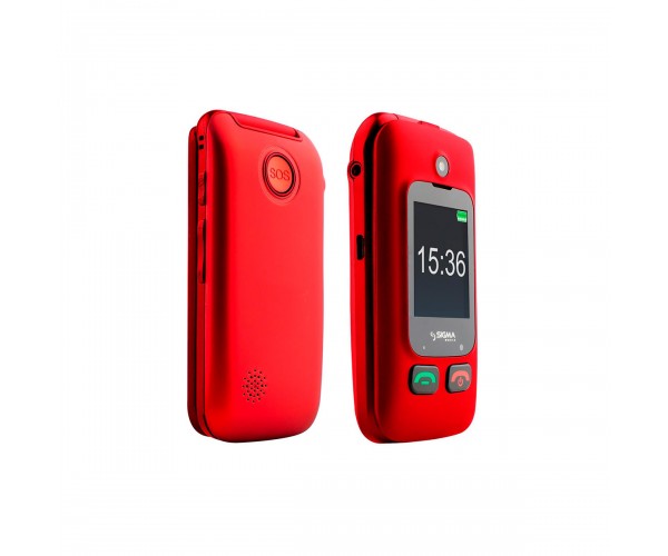 Мобільний телефон бабушкофон Sigma mobile Comfort 50 Shell Duo Red 4827798212325, фото №6