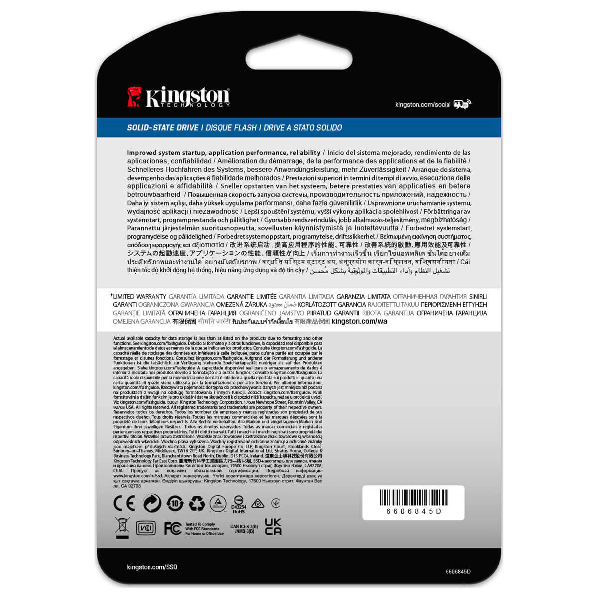 SSD накопичувач Kingston DC600M 2.5" 960GB SATA (SEDC600M/960G), фото №3 SSD накопичувач Kingston DC600M 2.5" 960GB SATA (SEDC600M/960G), фото №3