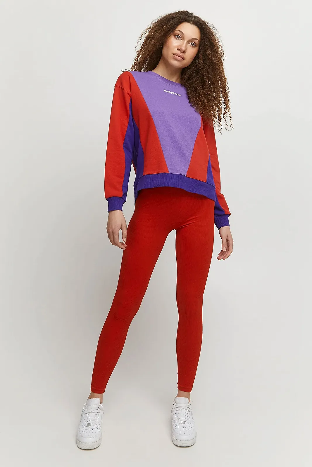 Женский свитшот THEJOGGCONCEPT JCSAFINE V Разноцветный, фото №4