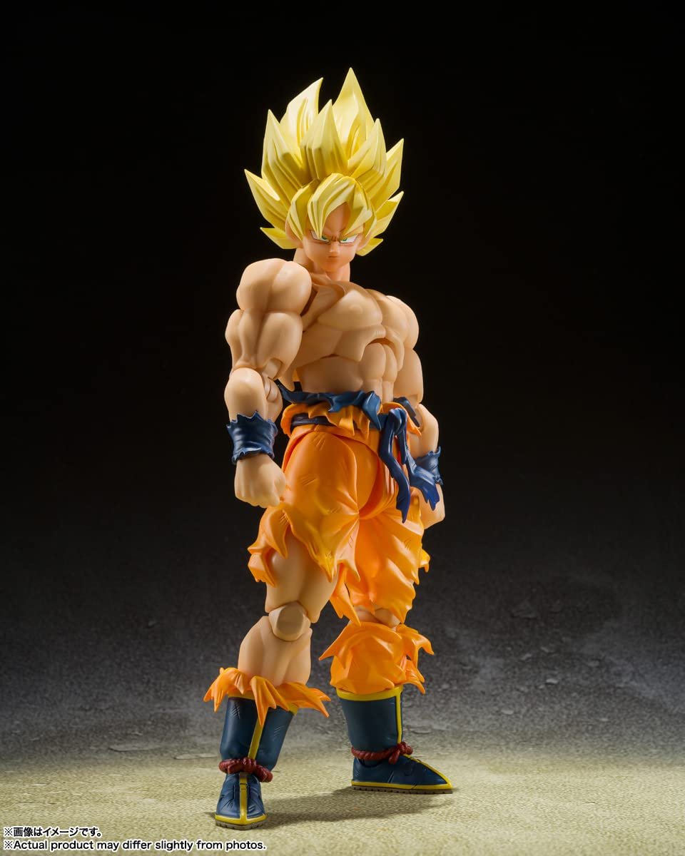 Фігурка Tamashii Nations Dragon Ball Z S.H. Figuarts Супер Саян Сон Гоку Легендарний Супер Саян, фото №2