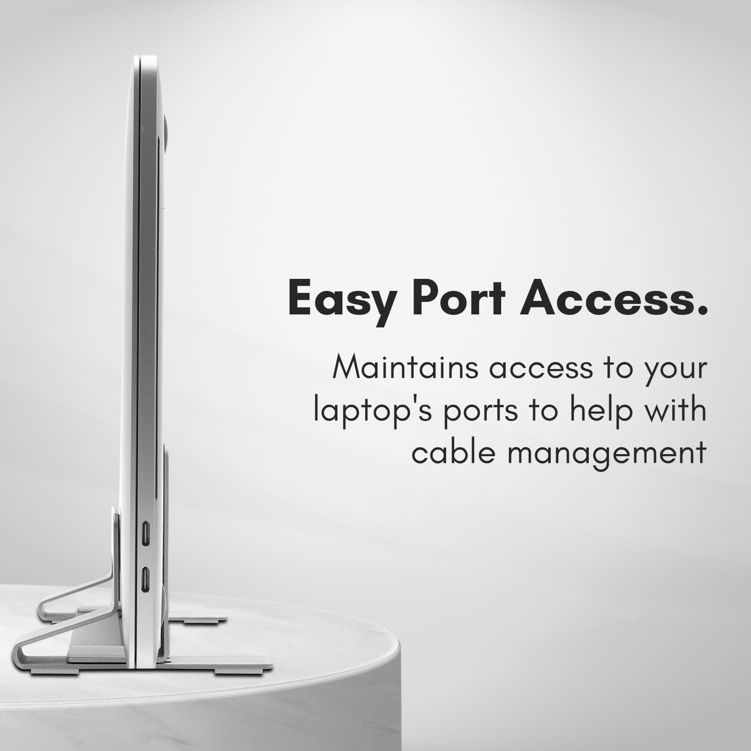 Підставка Вертикальна Macally для ноутбука (Pro/Air), регульована, фото №7