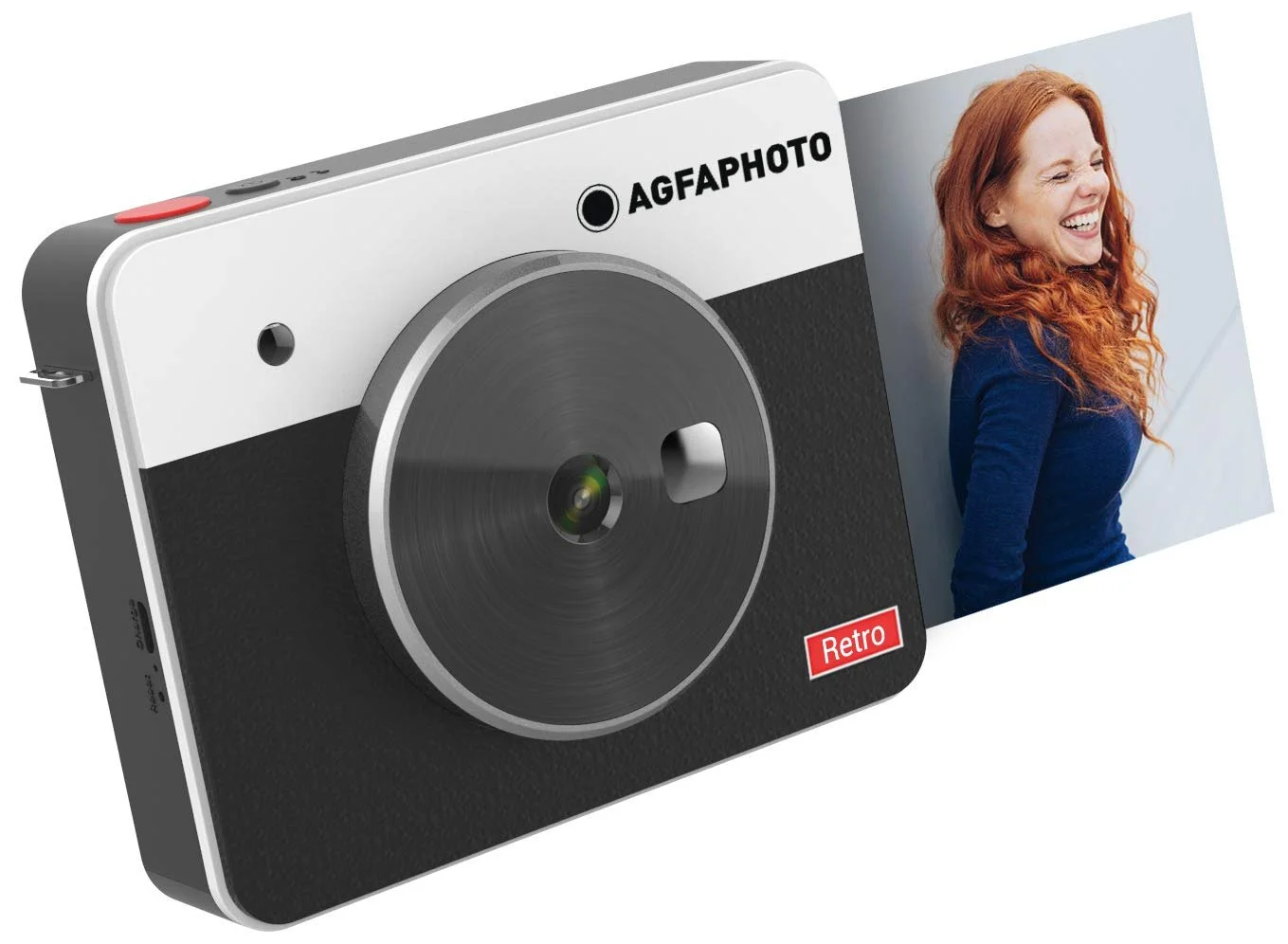 Цифрова камера миттєвого друку Agfa Photo Realipix Square S 10 MP Bluetooth Чорний, фото №1