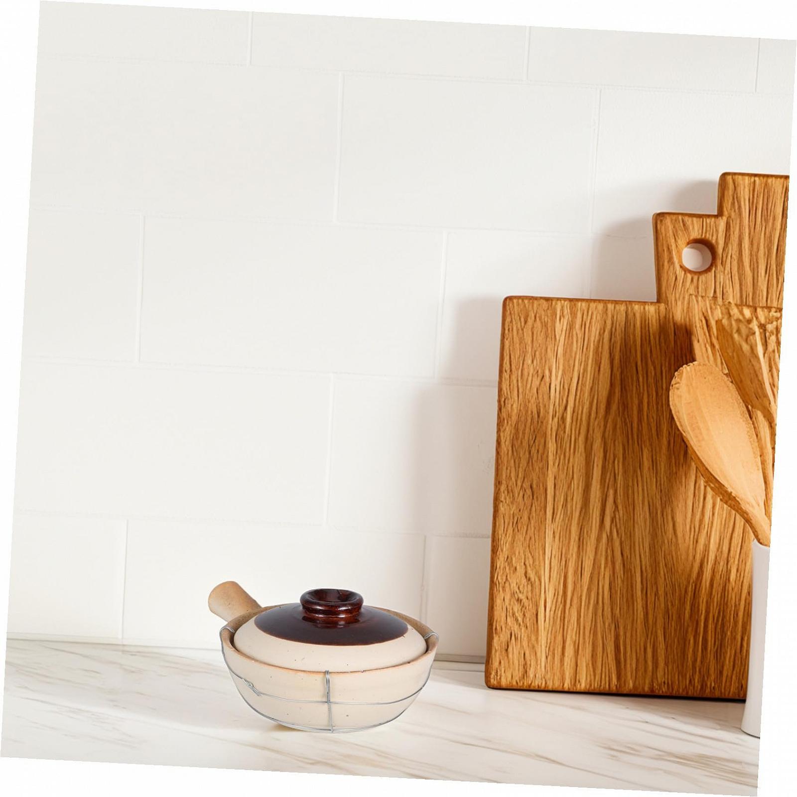 Глиняний горщик BESPORTBLE керамічний традиційний китайський з ручкою термостійкий, фото №6