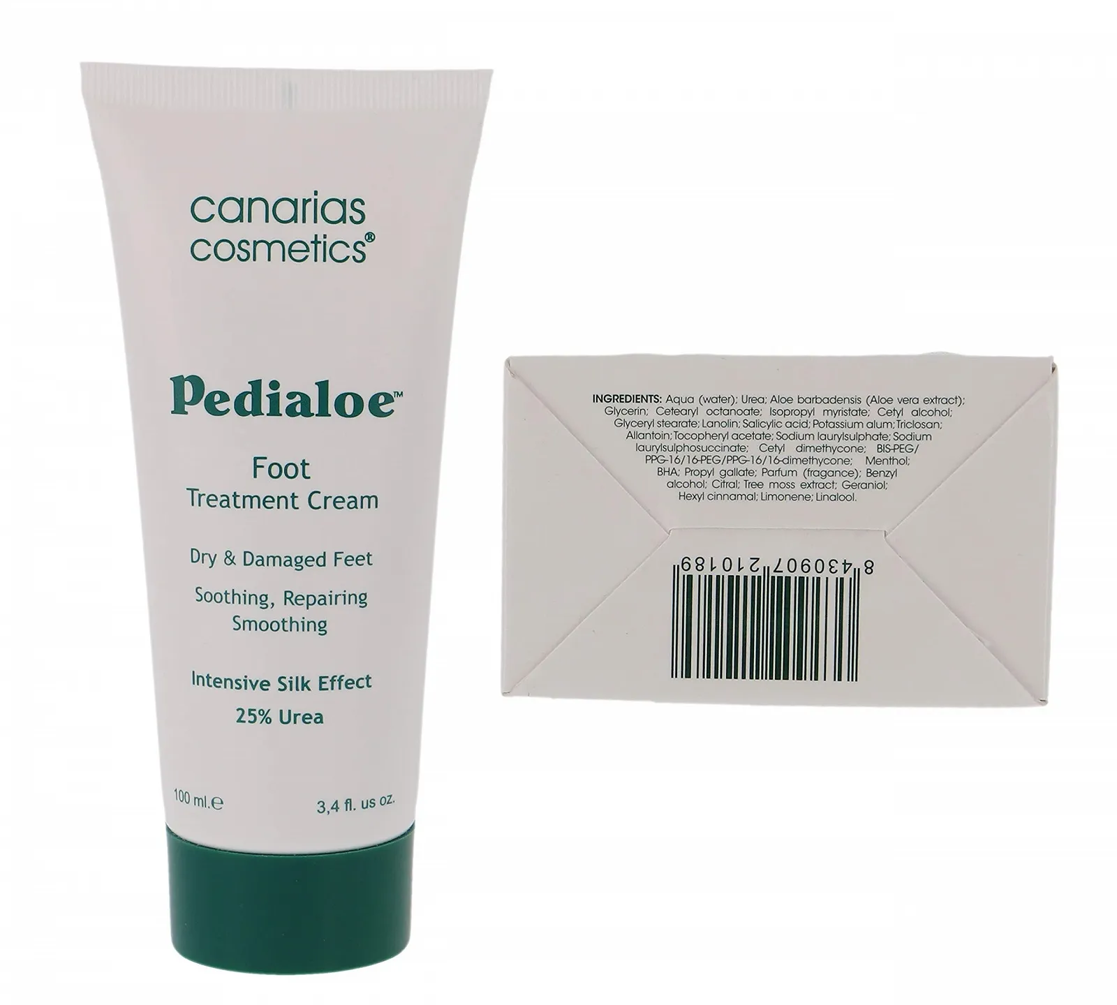 Крем для ног Canarias Cosmetics Pedialoe 100 г, фото №3