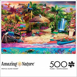 Пазл Buffalo Games Tropical Island Holiday 500 элементов synthetic.ua - Фото 1