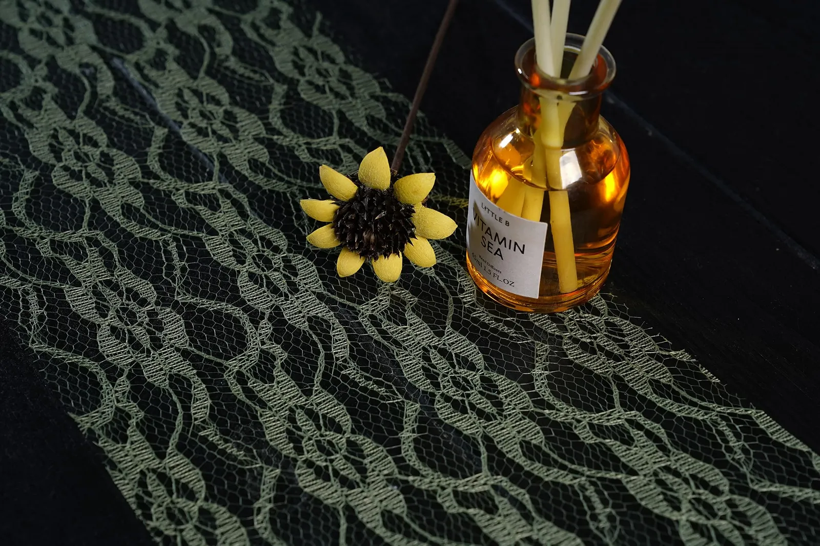 Ранер OSVINO Lace 15 см x 25 м Зелений, фото №4 Ранер OSVINO Lace 15 см x 25 м Зелений, фото №4