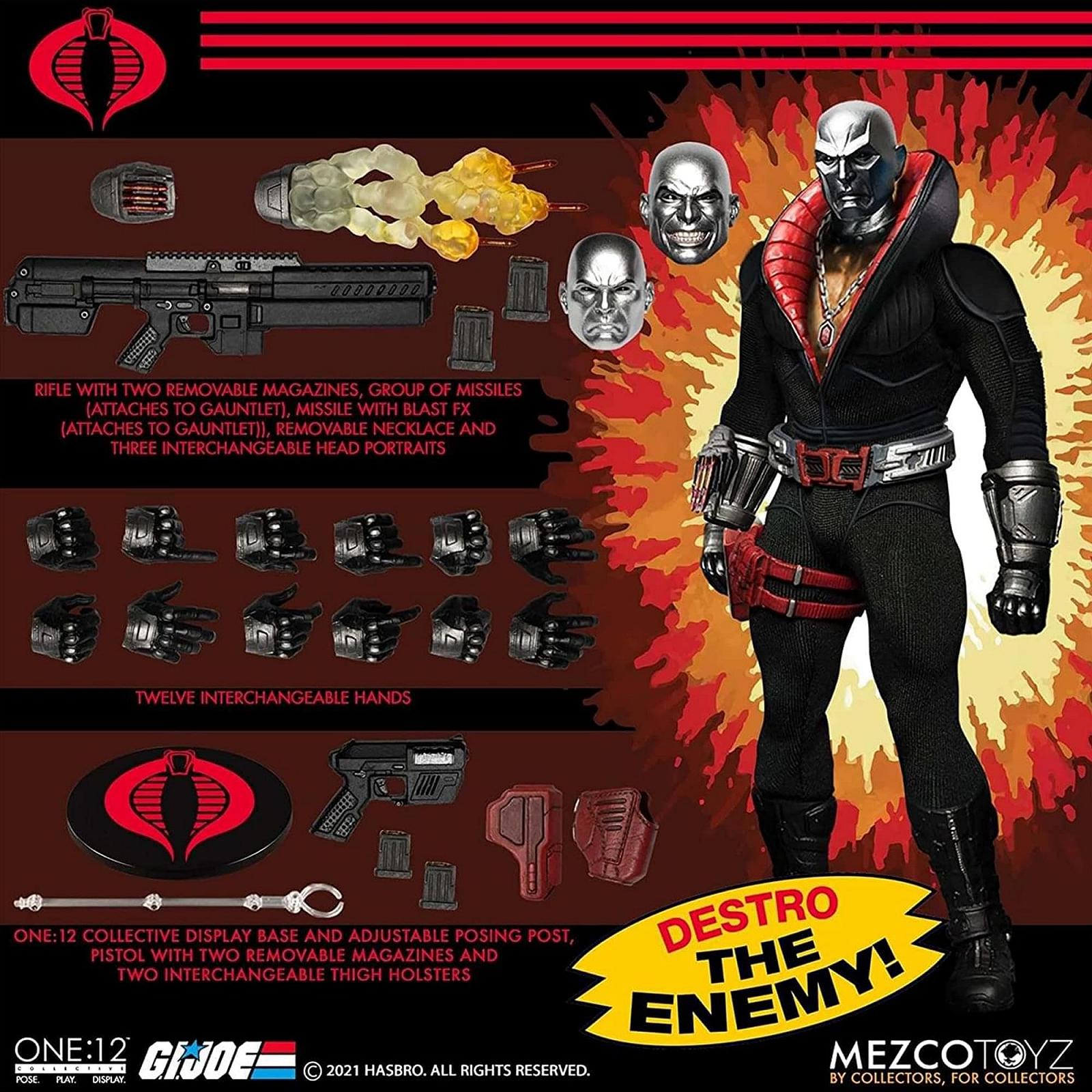 Фігурка Mezco Toys G.I.Joe Black, фото №7