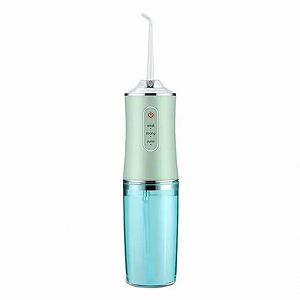 Ірригатор портативний електричний для зубів METR Oral Irrigator S3J2Ірригатор ротової порожнини від USB Зелений synthetic.ua - Фото 1