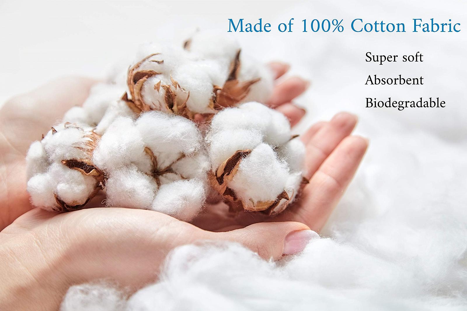 Серветки сухі Ivyone Pure Cotton, 100 штук, фото №3