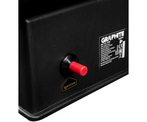 Graphite Теплова гармата газова акумуляторна 58GE101, фото №3 Graphite Теплова гармата газова акумуляторна 58GE101, фото №3