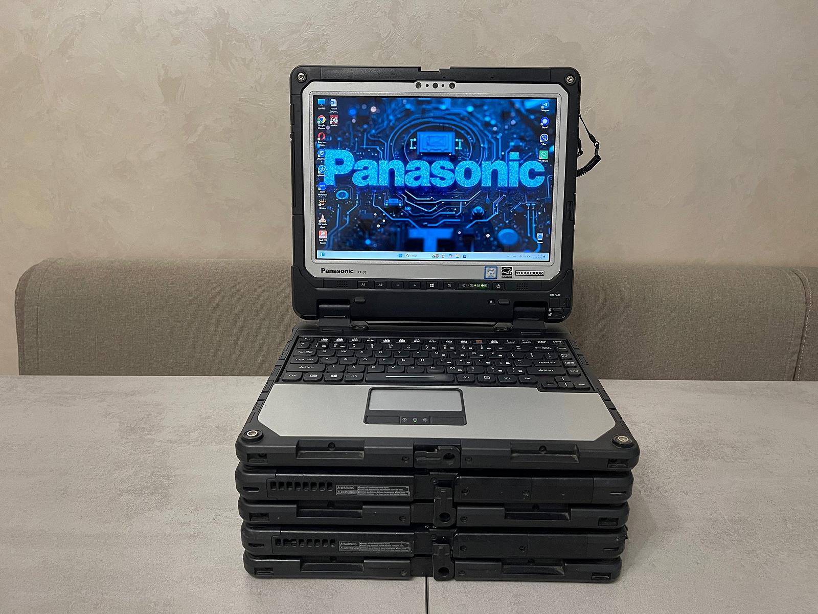 Захищений ноутбук-планшет Panasonic Toughbook CF-33, 12", i5-7300U, 8GB, 128GB, 4G LTE, фото №2