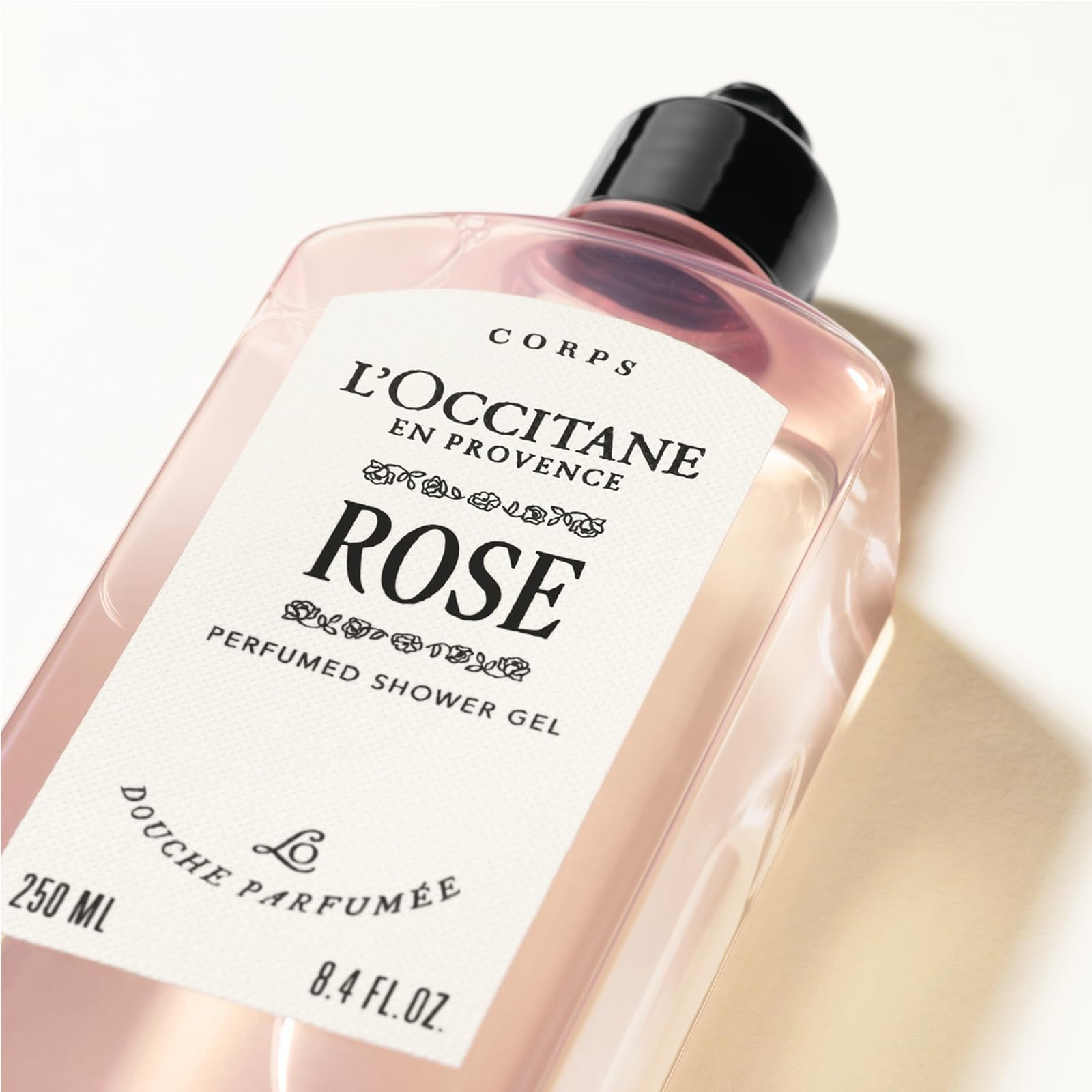 Парфюмированный гель для душа L'OCCITANE Rose, фото №2