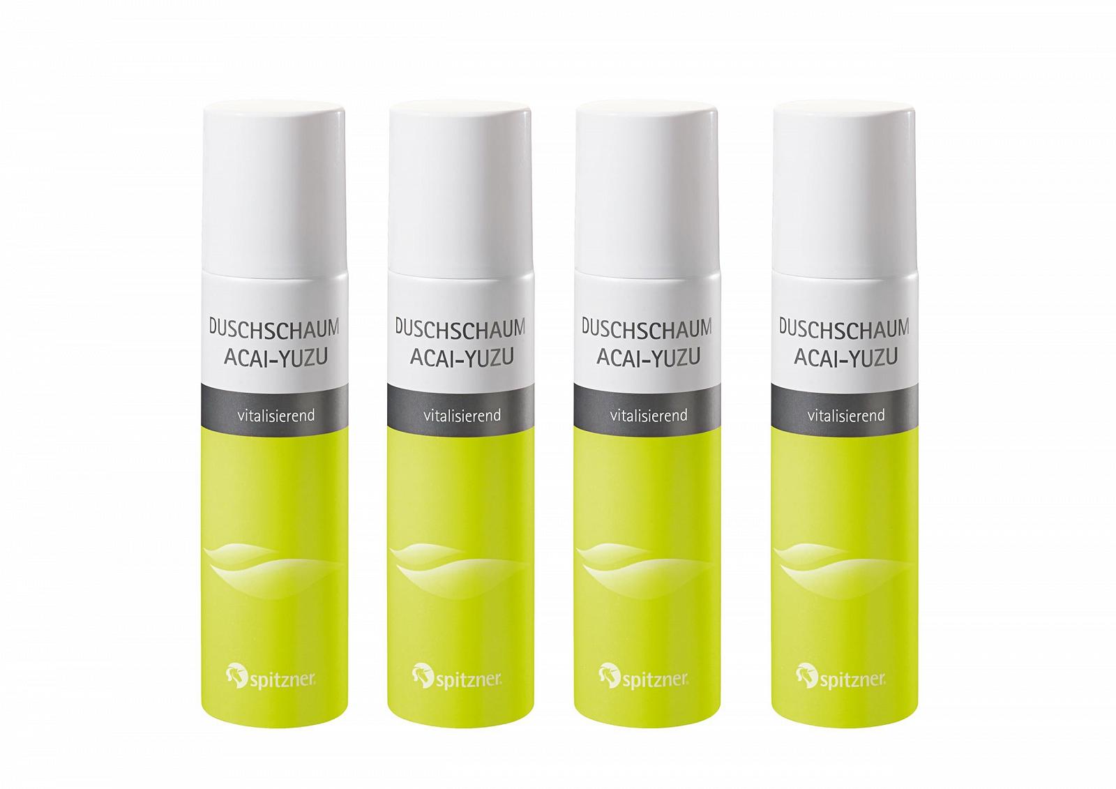 Мус для душу Spitzner Acai Yuzu 4х50 мл, фото №1 Мус для душу Spitzner Acai Yuzu 4х50 мл, фото №1
