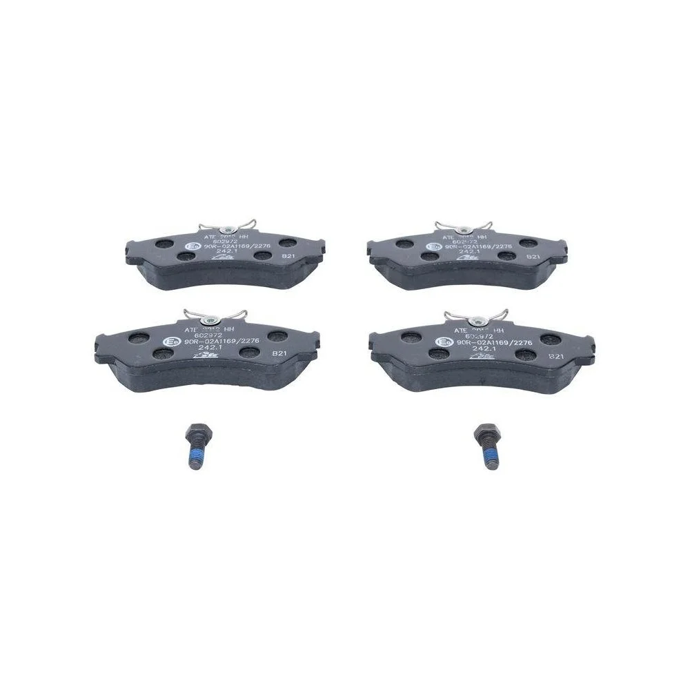 Комплект гальмівних колодок, дискове гальмо ATE 13.0460-2972.2 для VAG, передня вісь, фото №1
