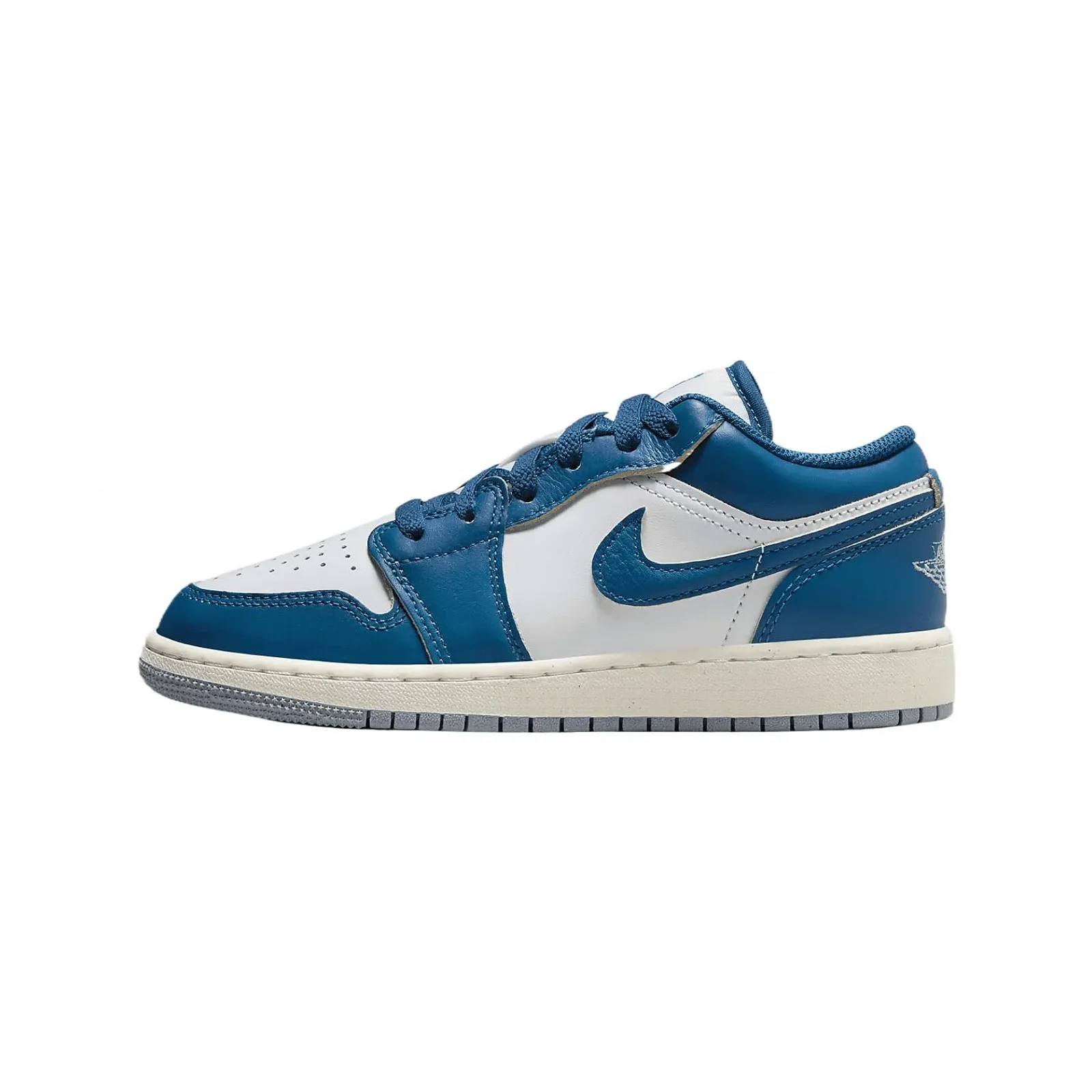 Кроссовки Jordan 1 Low SE White/Industrial Blue, фото №1