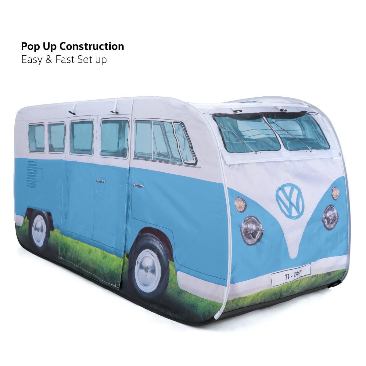 Игровой Тент Board Masters Volkswagen T1 Bulli Bus 165 см (Передняя Часть Автобуса/Синий), фото №6