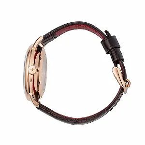 Мужские часы Elysee Vintage Master Automatic 40 Дата Rose Gold Ремешок synthetic.ua - Фото 1