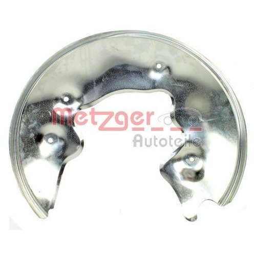 Щит гальмівного диска METZGER GREENPARTS 6115078 задня вісь права для VAG, фото №2