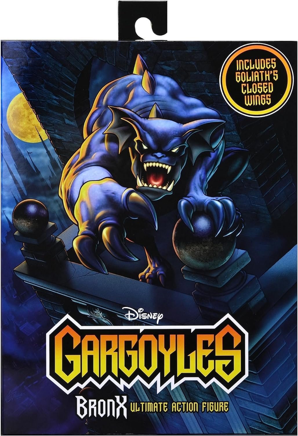 Фігурка NECA Gargoyles Bronx з аксесуаром Goliath 7, фото №3
