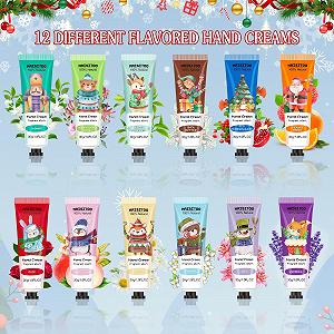 Крем для рук набір, 12 штук міні набір кремів для рук ціна на synthetic.ua - Фото 1 Крем для рук набір, 12 штук міні набір кремів для рук synthetic.ua - Фото 1