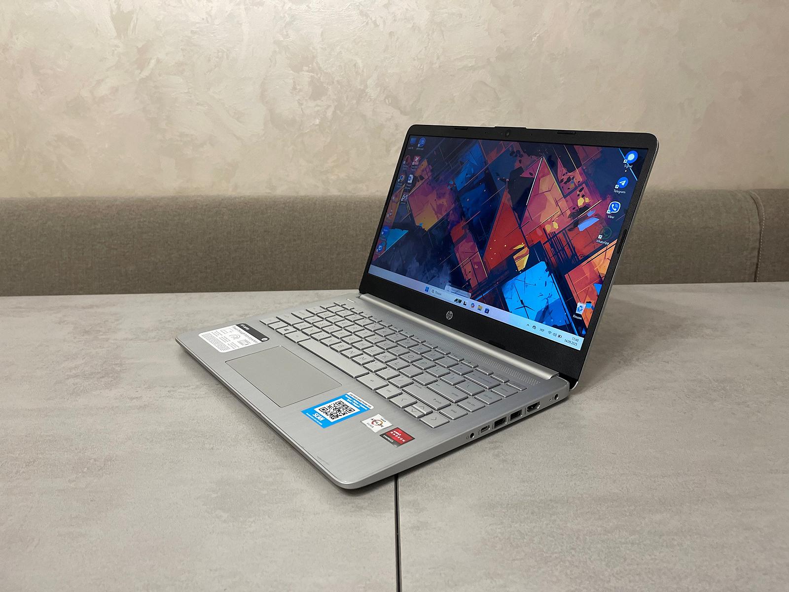 Ноутбук HP Pavilion 14-fq0051nr, 14", AMD Athlon Silver 3050U, 8GB, 128GB SSD, фото №3
