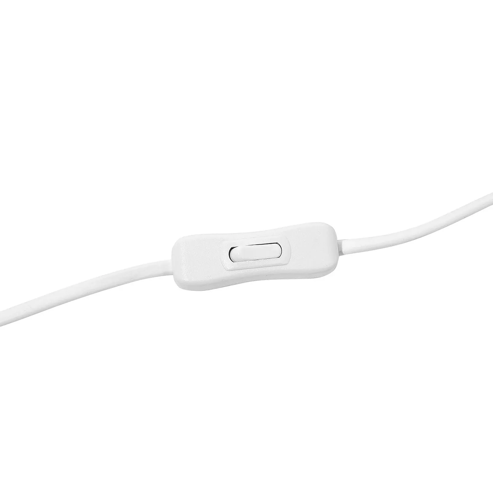 Настільна лампа Beliani Musone Квітковий мотив Пластик Біла, фото №5