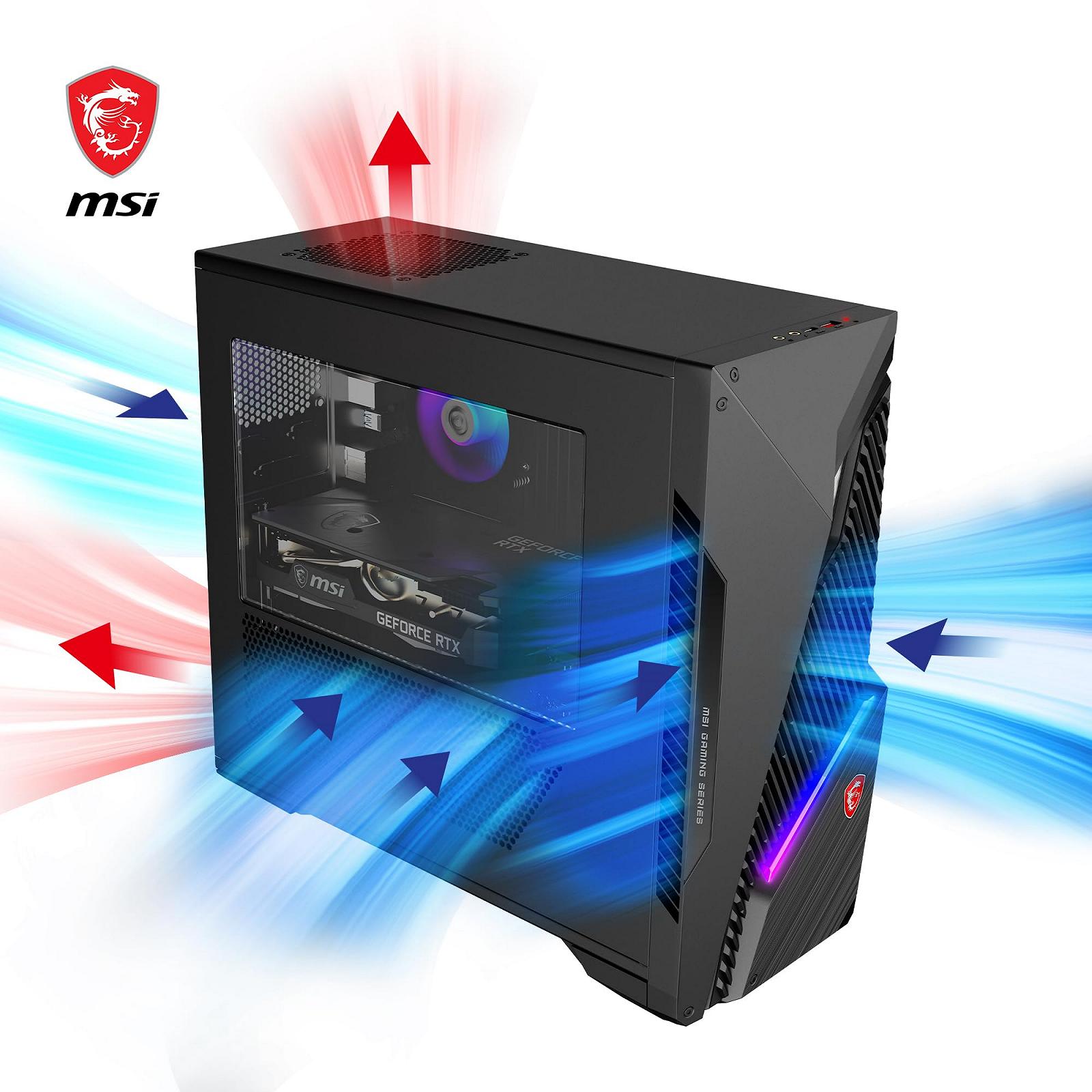 Настільний комп'ютер MSI MAG Infinite S3 13NUD-1049IT Gaming Intel Core i5-13400F GeForce RTX 4060 Ti 16GB DDR5 RAM 1TB SSD Wi-Fi 6E Windows 11 Home, фото №6