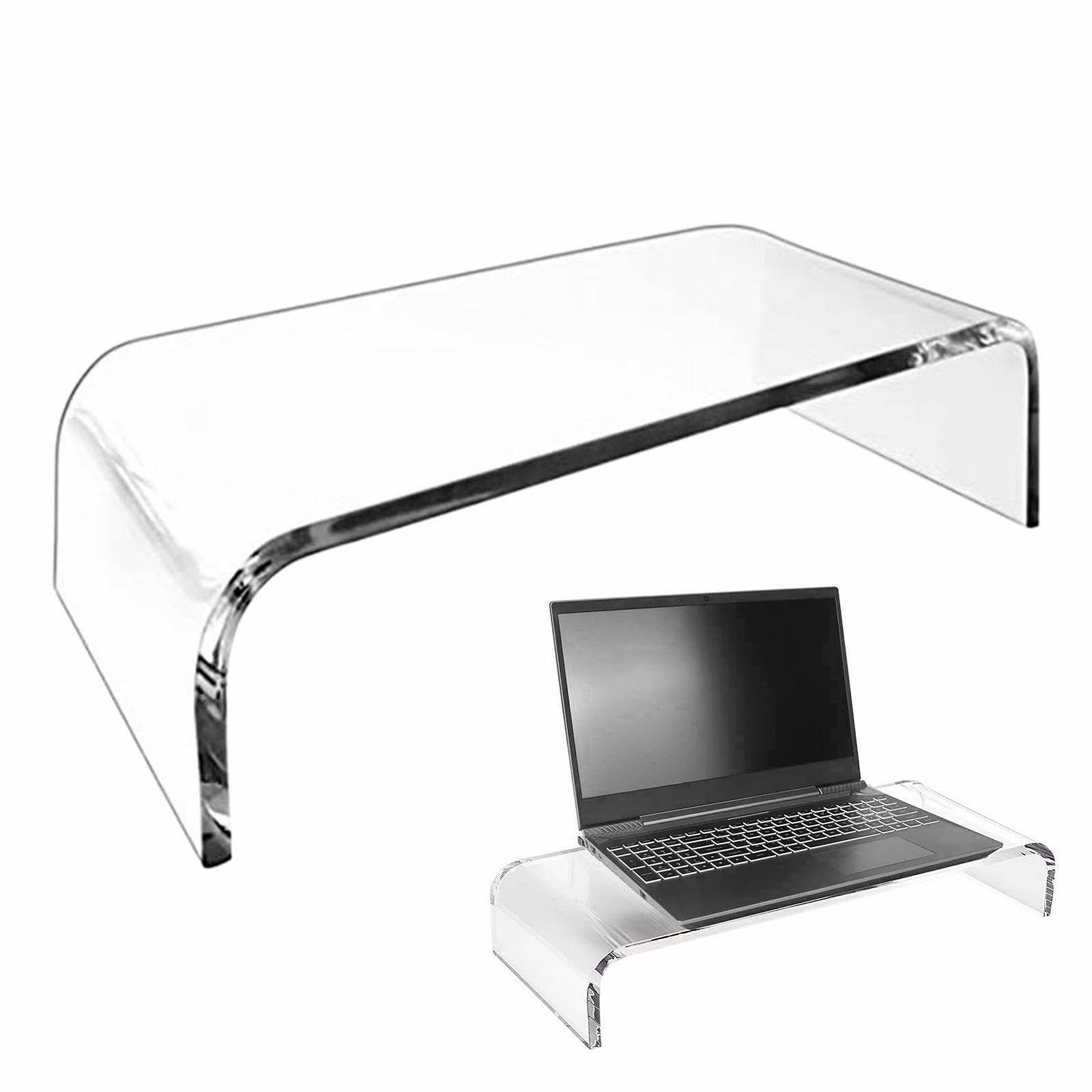 Подставка для монитора Акриловая Подставка для ноутбука Прозрачная Подставка для настольного компьютера Прочная Акриловая Подставка-Органайзер для ноутбуков, экранов и компьютерных мониторов, фото №8 Подставка для монитора Акриловая Подставка для ноутбука Прозрачная Подставка для настольного компьютера Прочная Акриловая Подставка-Органайзер для ноутбуков, экранов и компьютерных мониторов, фото №8
