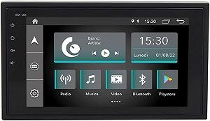 Автомагнітола Jf Sound JF-337-CP / 6.2" / Сенсорна / 4/32Гб / Android 12 / Apple CarPlay / Android Auto / Bluetooth / WI-FI / GPS / USB / DAB+ / 2DIN - Фото 1