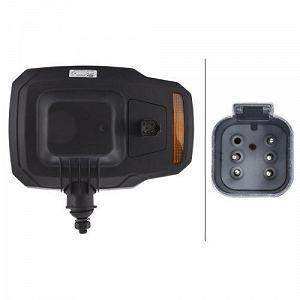 Фара головного світла HELLA 1EA 328 450-521 права synthetic.ua - Фото 1