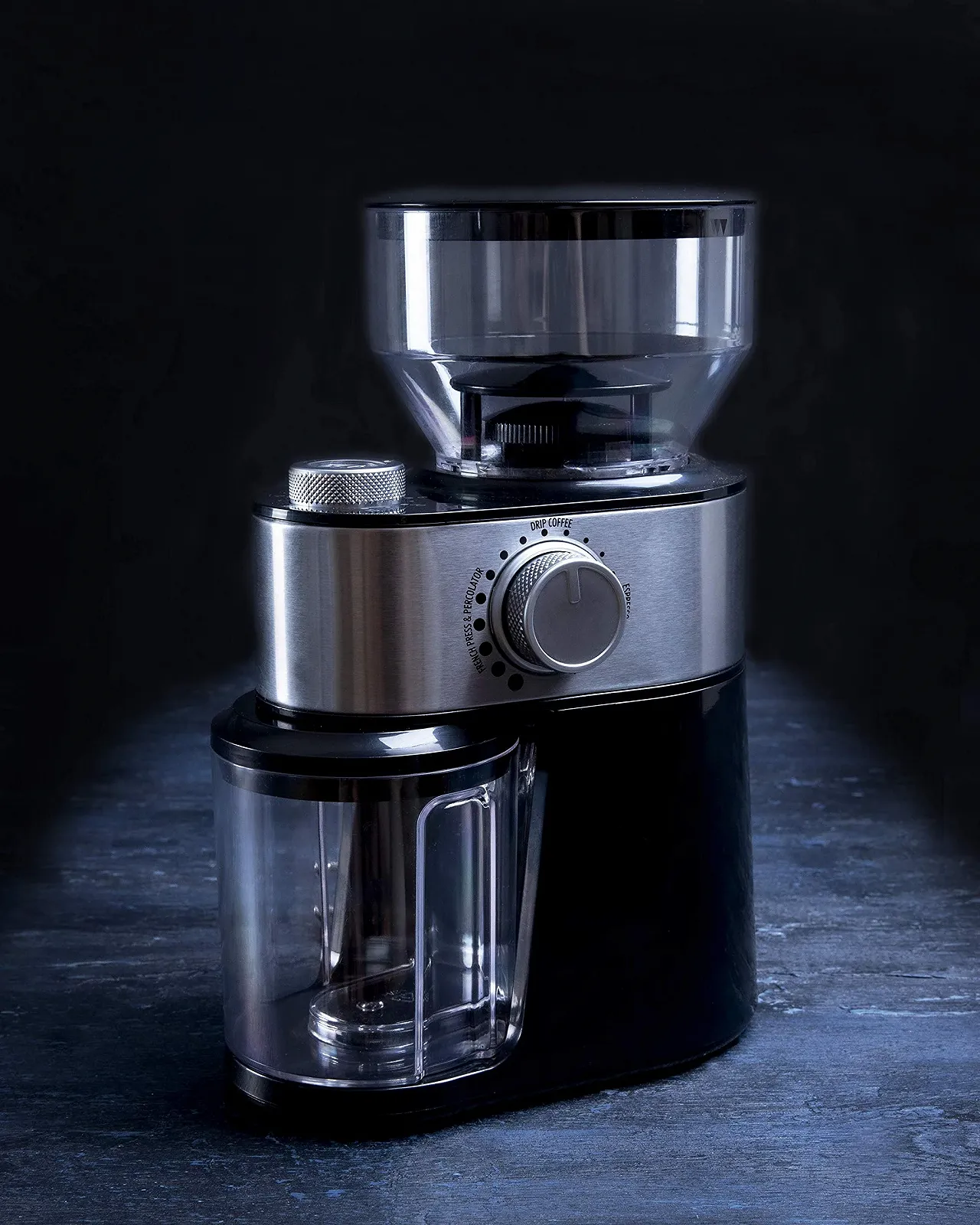 Кофемолка Gastronoma 18120001 Электрическая Черный / Нержавеющая сталь, фото №4 Кофемолка Gastronoma 18120001 Электрическая Черный / Нержавеющая сталь, фото №4