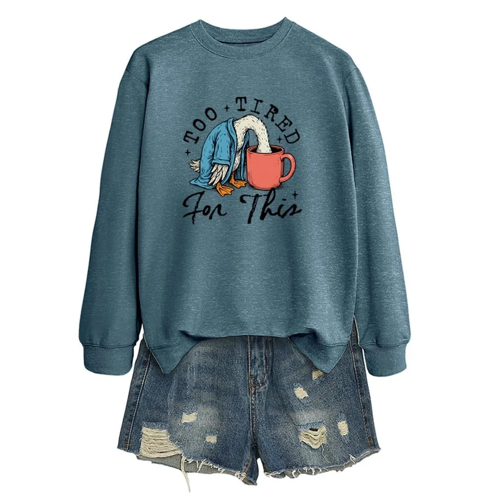 Толстовка MLZHAN Too Tired For This Жіноча, фото №3