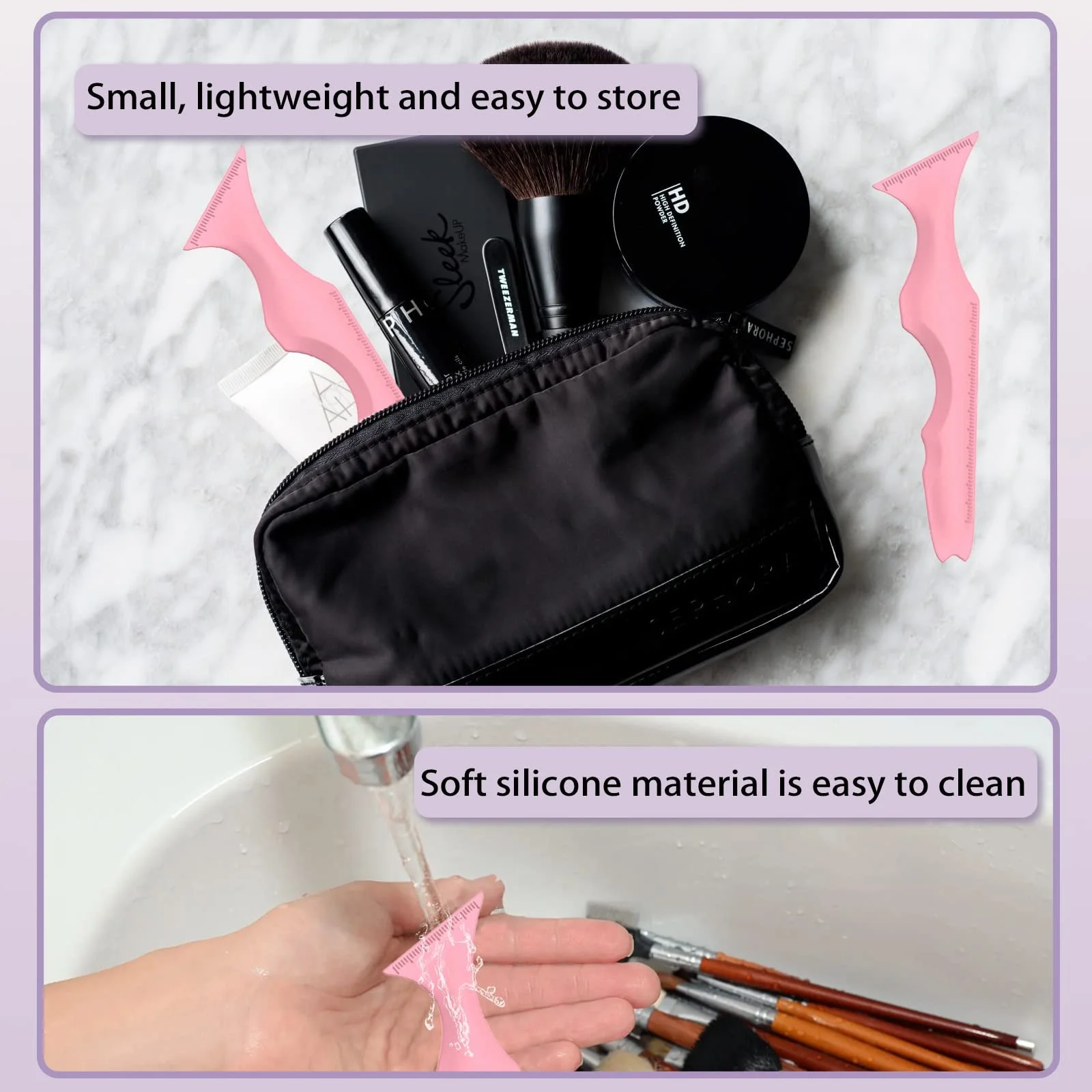 Шаблон ZOSONET для підводки з силікону багатофункціональний, фото №4