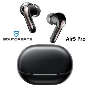 Купить Наушники SoundPEATS Air5 Pro Qualcomm aptX Lossless LDAC Black - Фото 1 Наушники SoundPEATS Air5 Pro Qualcomm aptX Lossless LDAC Black - Фото 1
