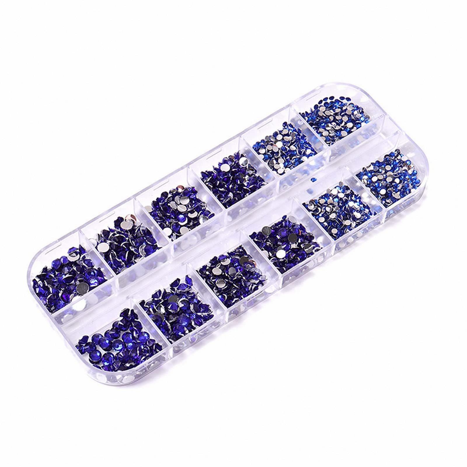 Стразы для ногтей Разные стили Яркие цвета, фото №1