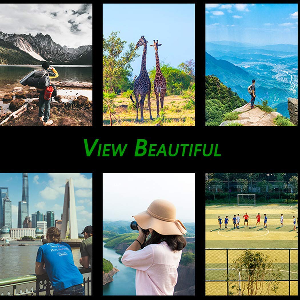 Монокуляр Teleskop 7×30 HD FMC-Grünes BAK4 рейс концерт с великим окуляром при поганому освітленні, фото №4