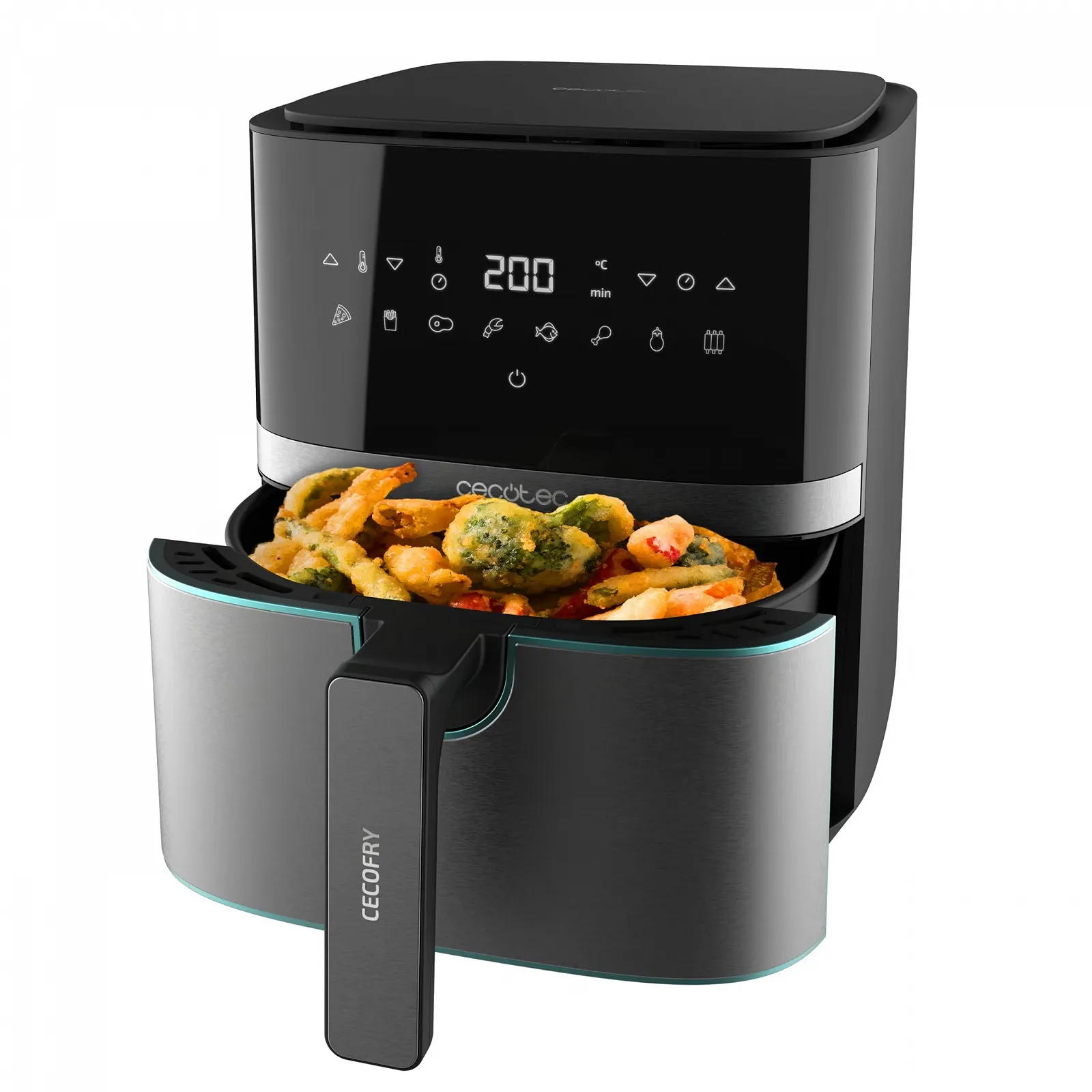 Мультипечь Cecotec Cecofry Full InoxBlack Pro 5500 5,5 л 1700 Вт Black, фото №1 Мультипечь Cecotec Cecofry Full InoxBlack Pro 5500 5,5 л 1700 Вт Black, фото №1