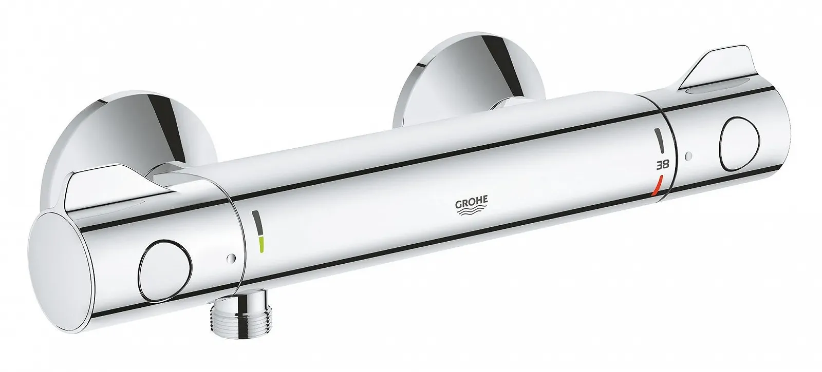 Термостатичний змішувач для душу GROHE Grohtherm 800 34558000 38 °C Хром, фото №1 Термостатичний змішувач для душу GROHE Grohtherm 800 34558000 38 °C Хром, фото №1