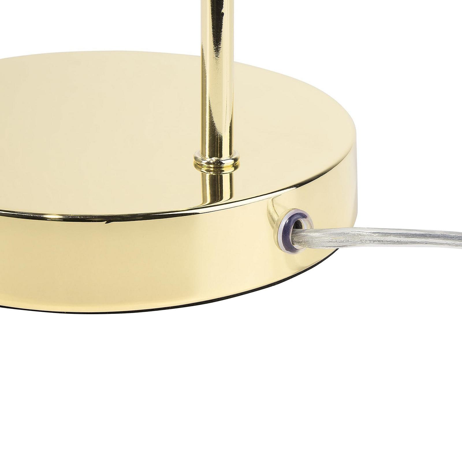 Настільна лампа Beliani Savena Індустріальний стиль Золотиста, фото №7