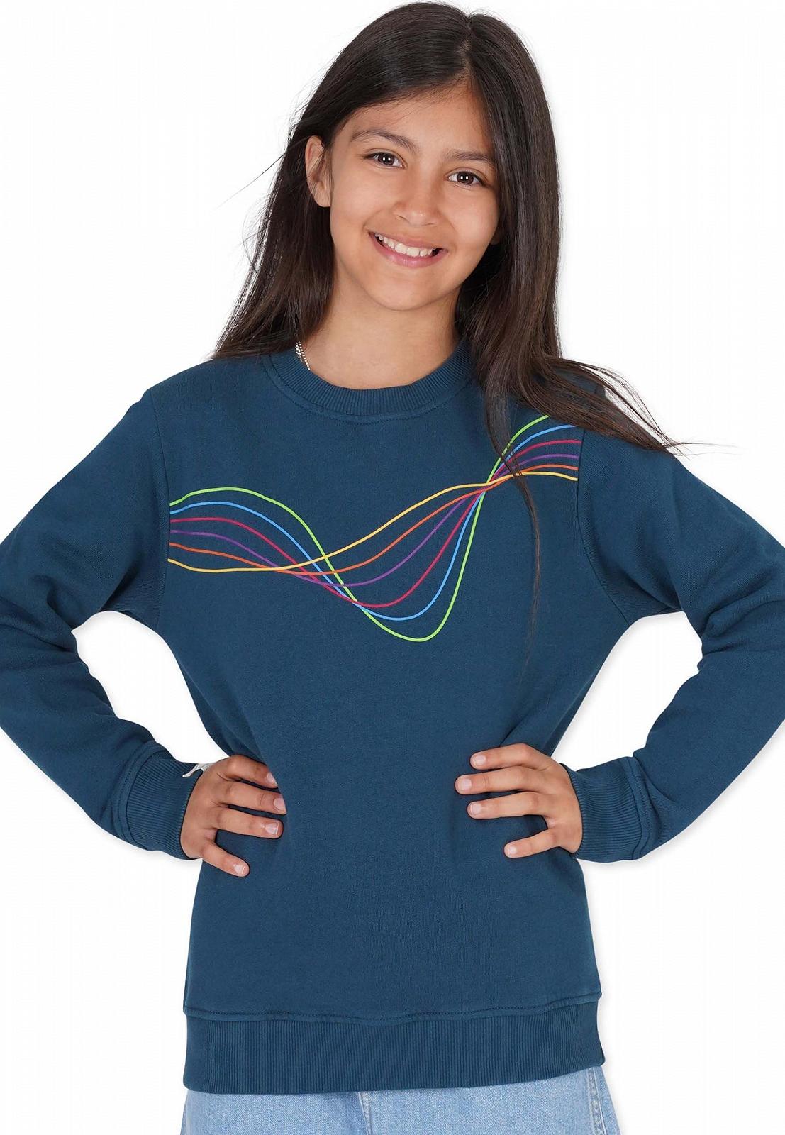 Дитячий світшот Band of Rascals Frequency з органічної бавовни, фото №2