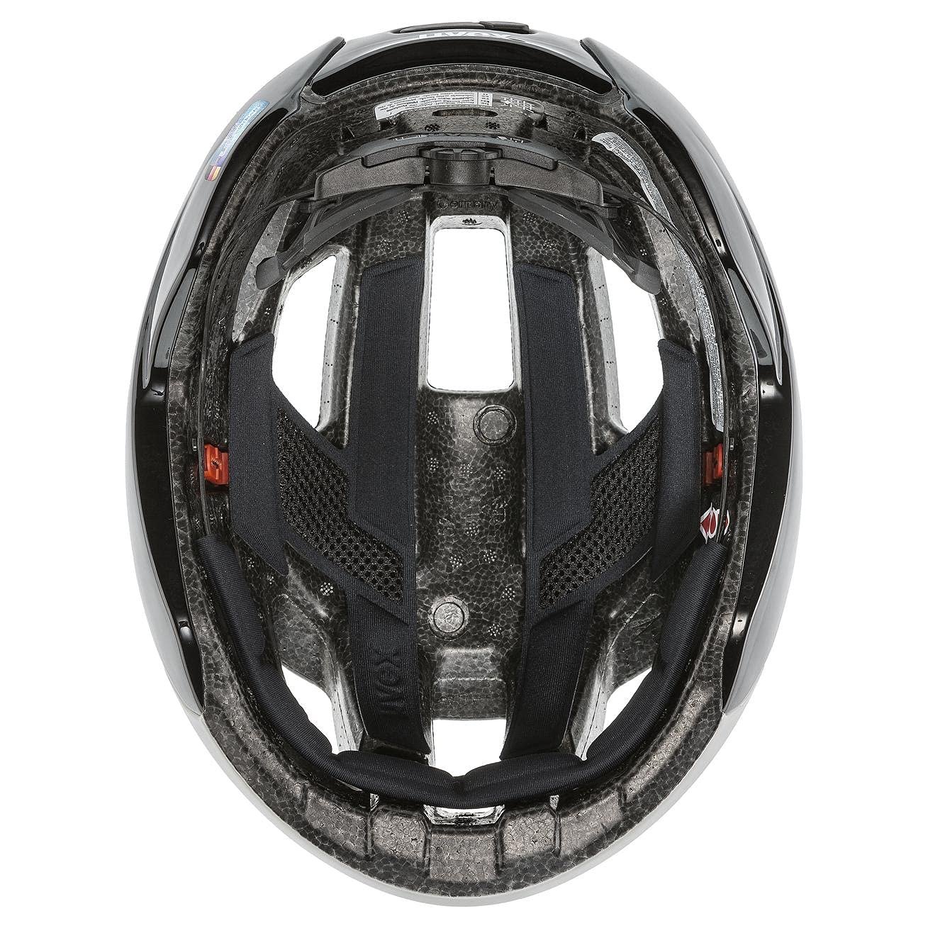 Шлем Uvex Rise Rennrad велосипедный бежевый/черный 2023, фото №4