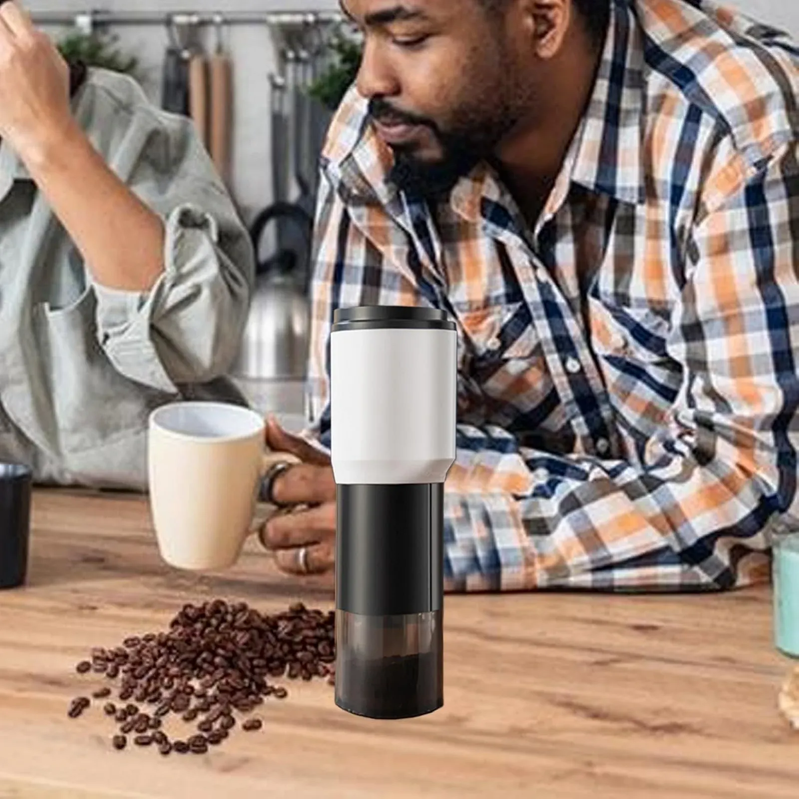 Кофемолка электрическая Tagesli Компактная, фото №3