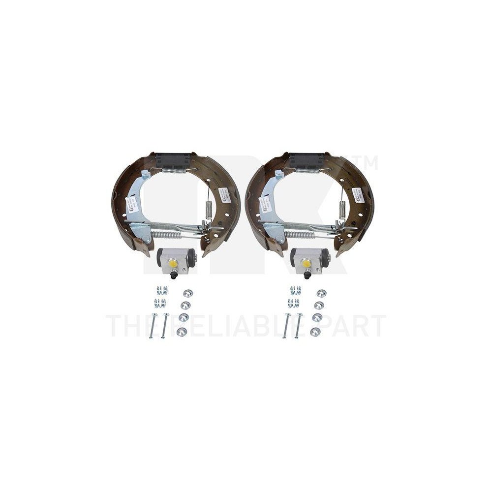 Комплект гальмівних колодок NK 449957703 для CITROËN PEUGEOT RENAULT DACIA задня вісь, фото №1