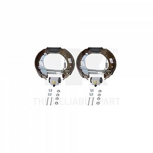 Комплект гальмівних колодок NK 449957703 для CITROËN PEUGEOT RENAULT DACIA задня вісь - Фото 1